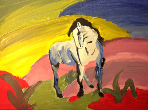 Malen wie Franz Marc V